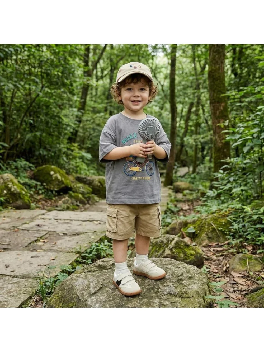Kids' Toddler First Walk Sneakers - Comfortable Wide Toe Box Shoes for Play